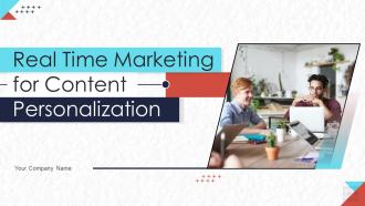 Real Time Marketing For Content Personalization MKT CD V