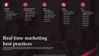 Real Time Marketing Guide For Improving Online Engagement MKT CD Image Visual