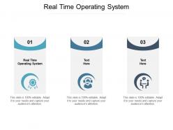 Real time operating system ppt powerpoint presentation outline slides cpb