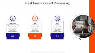 Real Time Payment Processing In Powerpoint And Google Slides Cpb