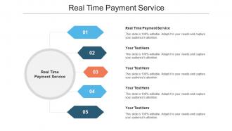 Real Time Payment Service Ppt Powerpoint Presentation Model Outfit Cpb