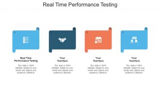 Real Time Performance Testing Ppt Powerpoint Presentation Infographics Slides Cpb