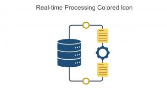 Real Time Processing Colored Icon In Powerpoint Pptx Png And Editable Eps Format