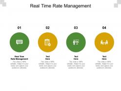 Real time rate management ppt powerpoint presentation show demonstration cpb
