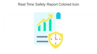 Real Time Safety Report Colored Icon In Powerpoint Pptx Png And Editable Eps Format