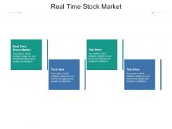 Real time stock market ppt powerpoint presentation gallery aids cpb