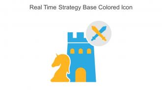 Real Time Strategy Base Colored Icon In Powerpoint Pptx Png And Editable Eps Format
