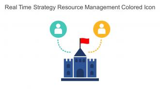 Real Time Strategy Resource Management Colored Icon In Powerpoint Pptx Png And Editable Eps Format