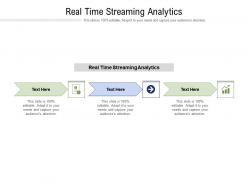 Real time streaming analytics ppt powerpoint presentation icon graphics example cpb