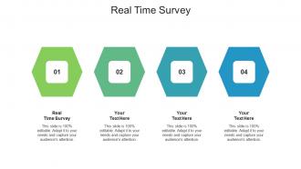 Real time survey ppt powerpoint presentation outline vector cpb