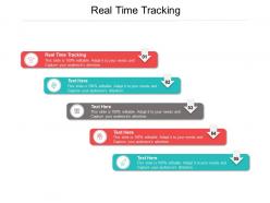 Real time tracking ppt powerpoint presentation summary designs cpb