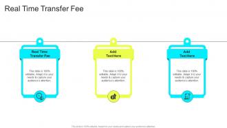 Real Time Transfer Fee In Powerpoint And Google Slides Cpb