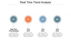 Real time trend analysis ppt powerpoint presentation infographics graphics example cpb
