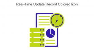 Real Time Update Record Colored Icon In Powerpoint Pptx Png And ...