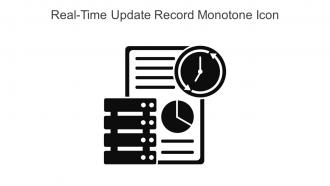 Real Time Update Record Monotone Icon In Powerpoint Pptx Png And Editable Eps Format