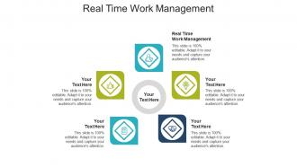 Real time work management ppt powerpoint presentation model skills cpb