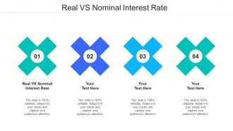Real vs nominal interest rate ppt powerpoint presentation styles master slide cpb