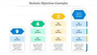 Realistic objectives examples ppt powerpoint presentation inspiration files cpb