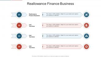 Reallowance Finance Business In Powerpoint And Google Slides Cpb