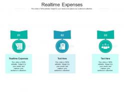 Realtime expenses ppt powerpoint presentation slides professional cpb