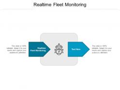 Realtime fleet monitoring ppt powerpoint presentation professional infographic template cpb