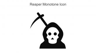 Reaper Monotone Icon In Powerpoint Pptx Png And Editable Eps Format