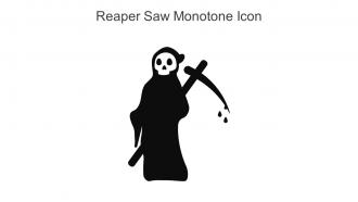 Reaper Saw Monotone Icon In Powerpoint Pptx Png And Editable Eps Format