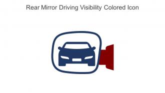Rear Mirror Driving Visibility Colored Icon In Powerpoint Pptx Png And Editable Eps Format