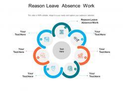 Reason leave absence work ppt powerpoint presentation outline deck cpb