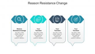 Reason resistance change ppt powerpoint presentation infographic template slides cpb
