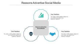 Reasons advertise social media ppt powerpoint presentation portfolio layouts cpb