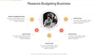 Reasons Budgeting Business In Powerpoint And Google Slides Cpb