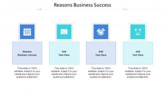 Reasons Business Success In Powerpoint And Google Slides Cpb