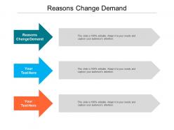 Reasons change demand ppt powerpoint presentation file show cpb