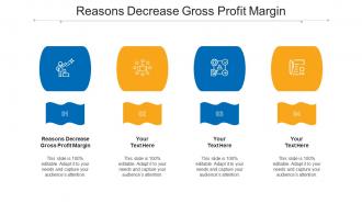 Reasons Decrease Gross Profit Margin Ppt Powerpoint Presentation Slides Portrait Cpb