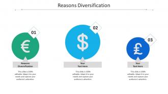 Reasons diversification ppt powerpoint presentation outline topics cpb