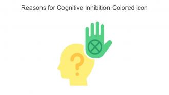 Reasons For Cognitive Inhibition Colored Icon In Powerpoint Pptx Png And Editable Eps Format