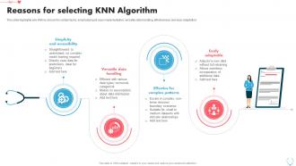 Reasons For Selecting KNN Algorithm Heart Disease Prediction Using Machine Learning ML SS