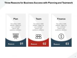 Reasons Planning Growth Business Financial Strategy Investment Innovate