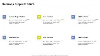 Reasons Project Failure In Powerpoint And Google Slides Cpb