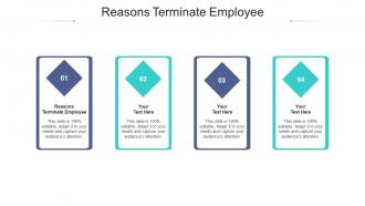 Reasons terminate employee ppt powerpoint presentation gallery show cpb