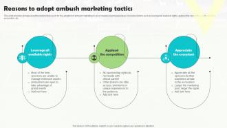 Reasons To Adopt Ambush Marketing Tactics Ambushing Competitors MKT SS V