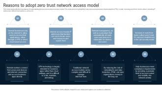 Reasons To Adopt Zero Trust Network Access Model Identity Defined Networking