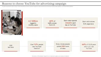 Reasons To Choose YouTube For Advertising Campaign YouTube Advertising To Build Brand