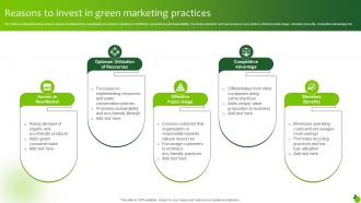 Reasons To Invest In Green Marketing Practices Executing Green Marketing Mkt Ss V