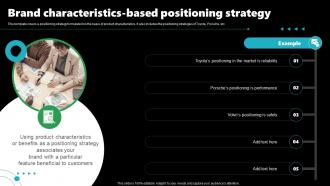 Rebrand Launch Plan Brand Characteristics Based Positioning Strategy