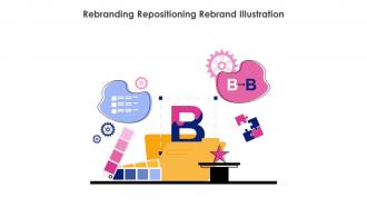 Rebranding Repositioning Rebrand Illustration