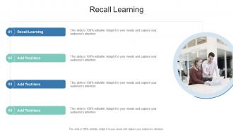 Recall Learning In Powerpoint And Google Slides Cpb