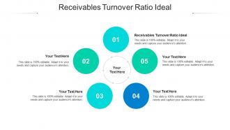 Receivables turnover ratio ideal ppt powerpoint presentation pictures graphics cpb