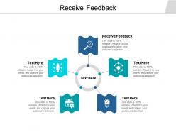 Receive feedback ppt powerpoint presentation inspiration background cpb